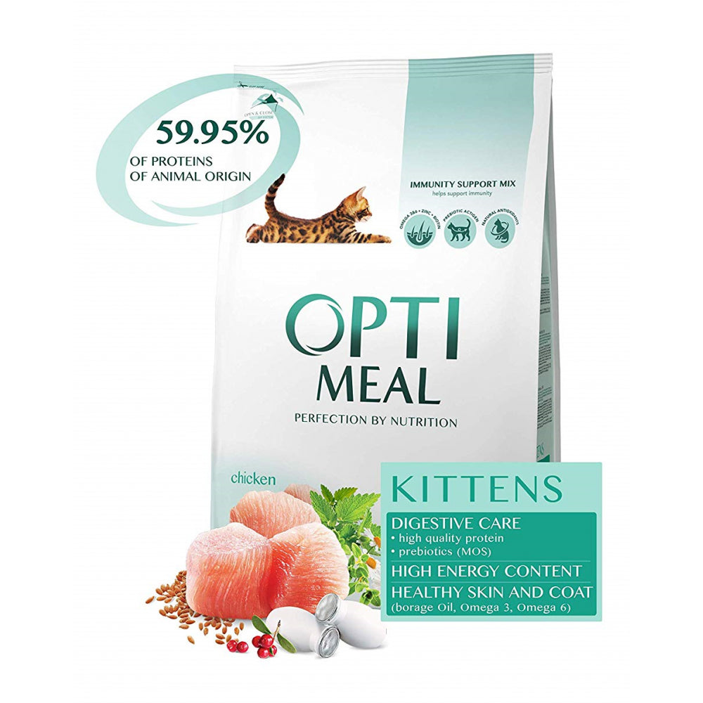 Optimeal z Kurczakiem dla Kociąt 300 g