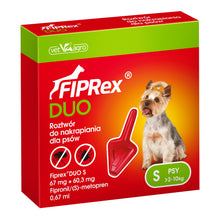 Fiprex Duo Roztwór Do Nakrapiania Dla Psów S  2-10 kg