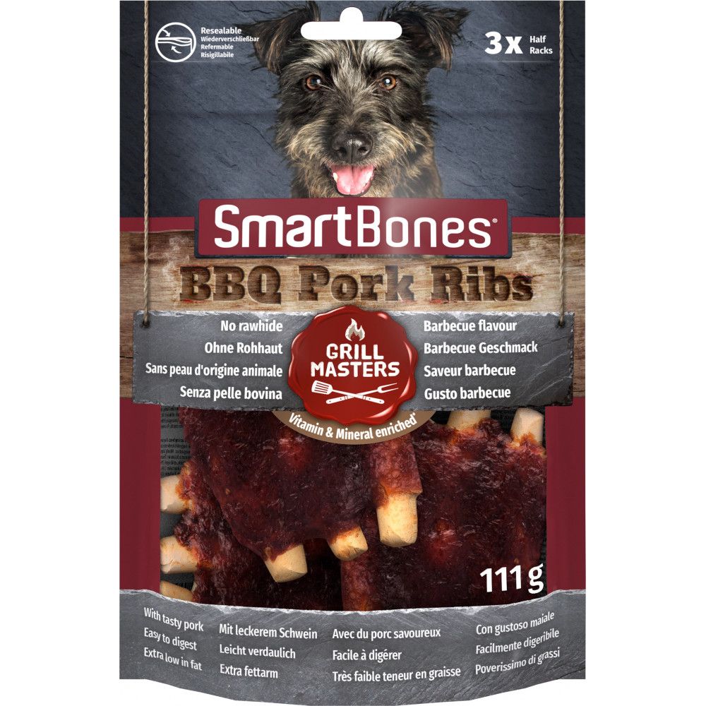 Smart Bones Grill Master Ribs Half Rack Przysmak Dla Psa 111 g