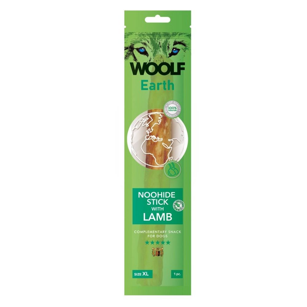 Woolf Earth Noohide Lamb Przysmak Dla Psa Jagnięcina Rozmiar XL 85 g
