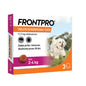 Frontpro Tabletki Dla Psów Na Pchły i Kleszcze 2-4 kg 11,3 mg 3 Tabletki