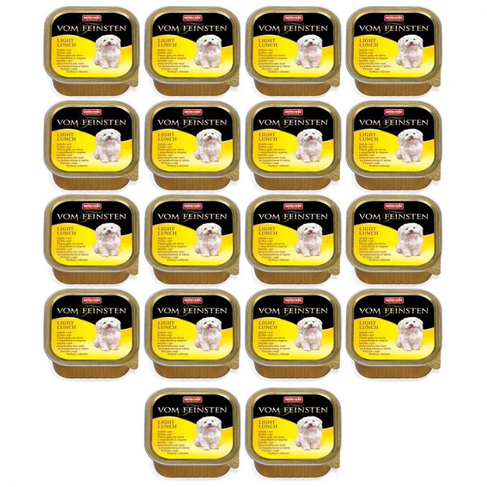 Pakiet Animonda Vom Feinsten z Indykiem i Serem 18x150G