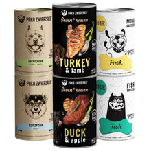 Pakiet Paka Zwierzaka Mokra Karma Mix Dla Szczeniąt 6 x 400 g