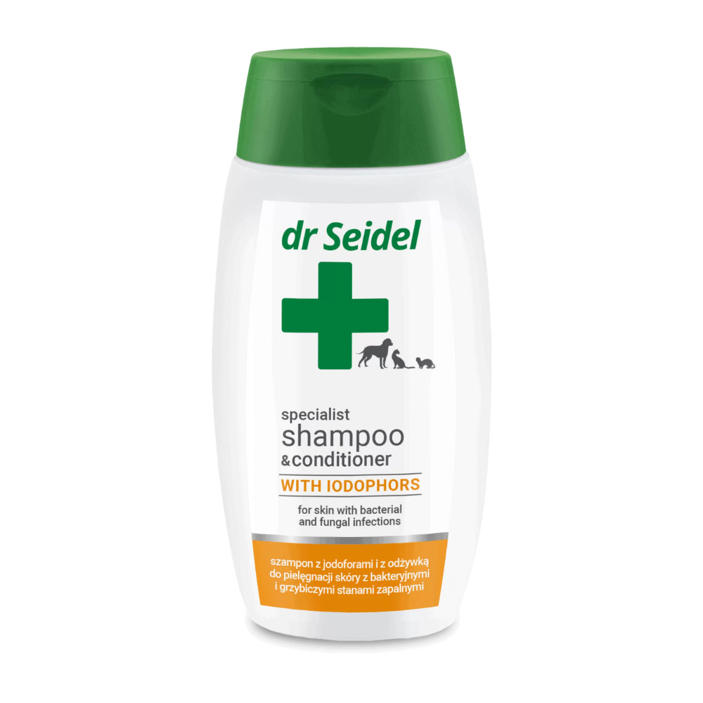 SZAMPON DR SEIDLA PIELĘGNACYJNY Z JODOFORAMI 220ML 0493