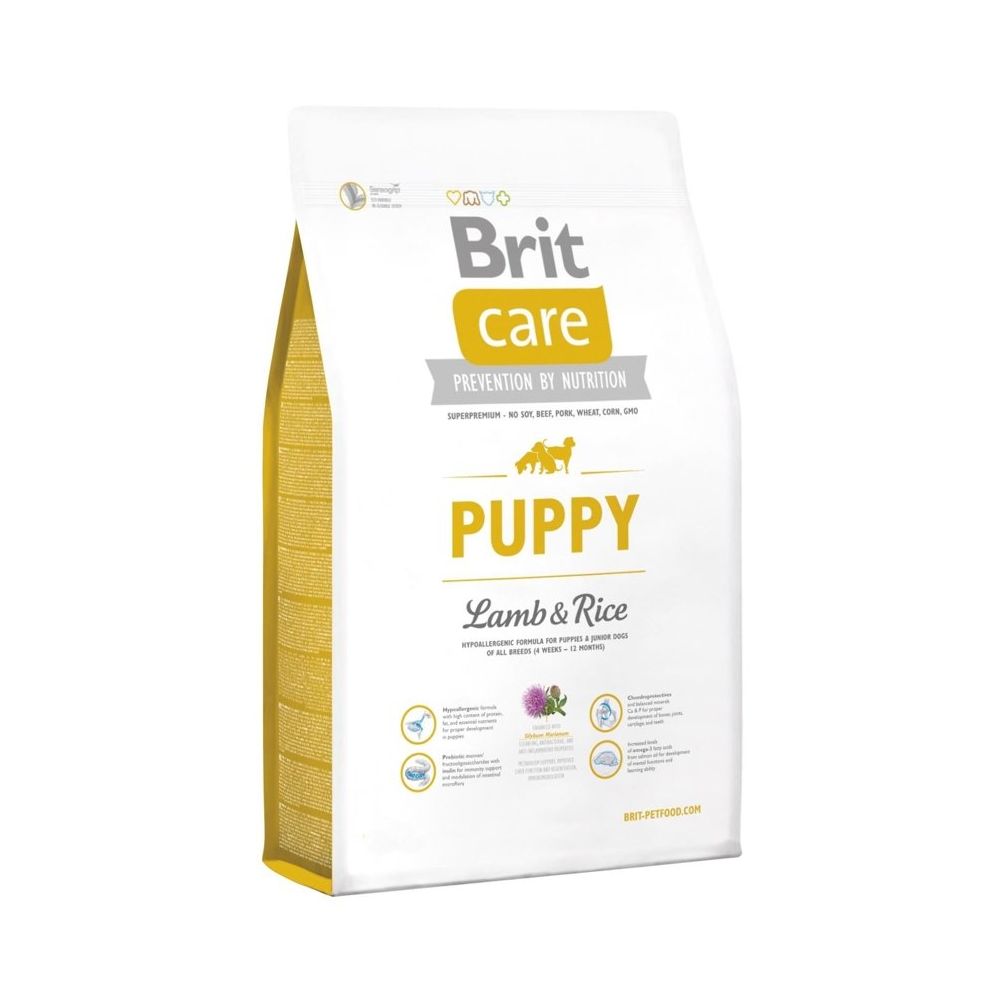 Brit Care Lamb & Rice Jagnięcina & Ryż Puppy Karma Dla Szczeniąt 3 kg