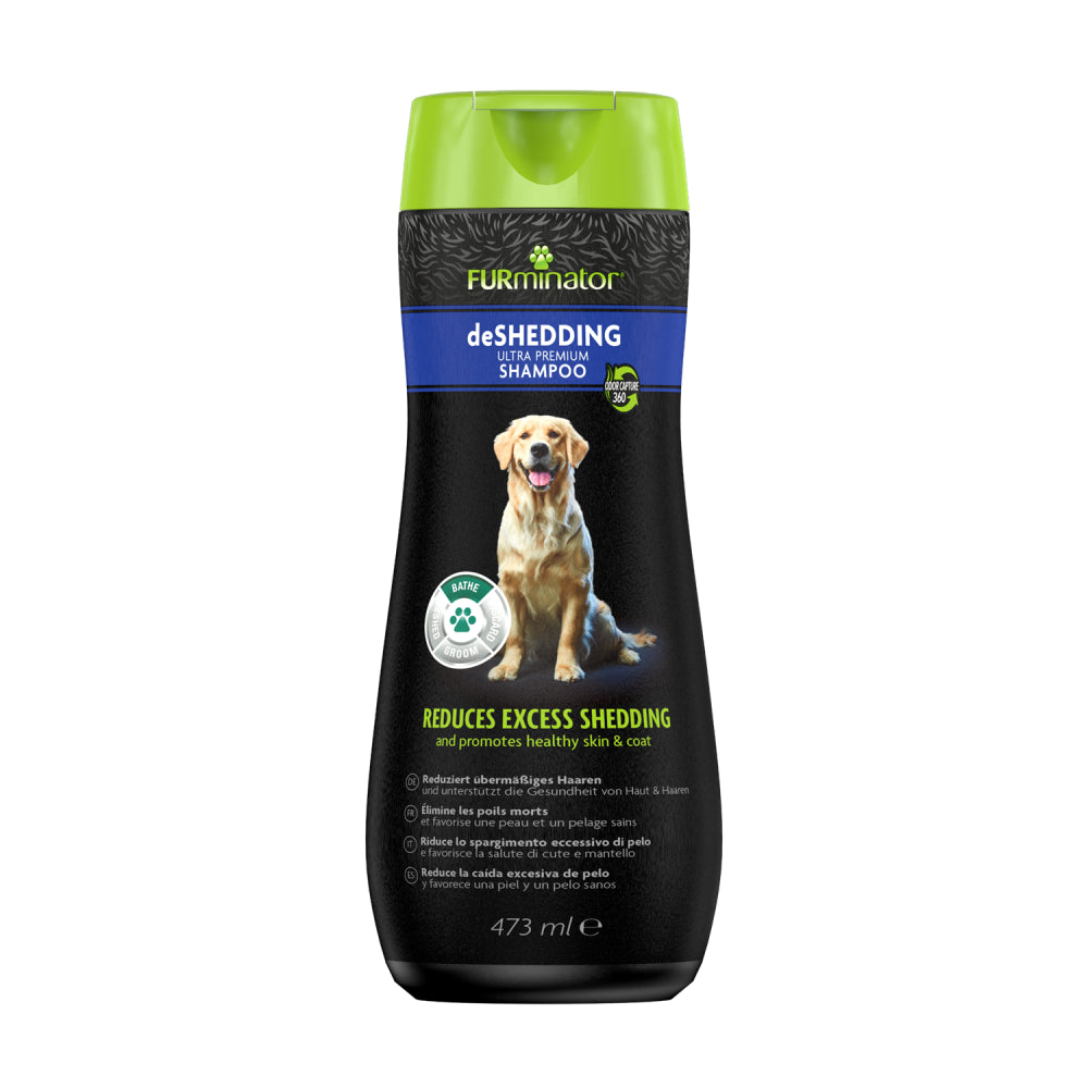 Furminator Ultra Premium Szampon Zmniejszający Linienie Dla Psa 473 ml