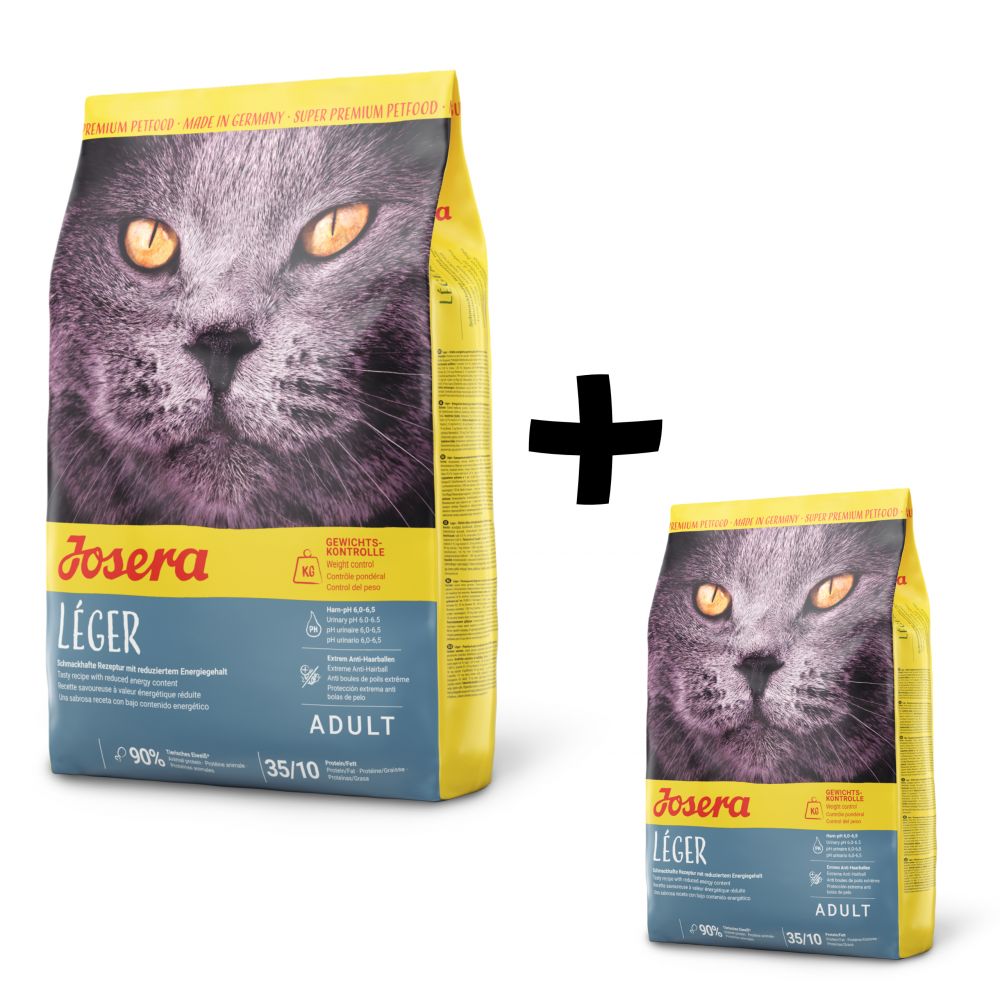 Pakiet Josera Leger Nadwaga Kastracja 2 kg + 400 g GRATIS!