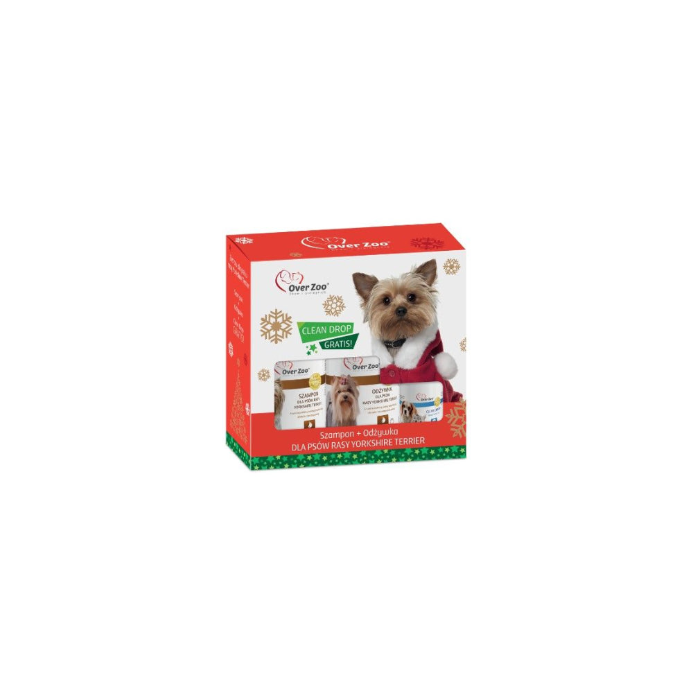 Zestaw Over Zoo Yorkshire Terrier Odżywka 240 ml + Clean drop 40 ml Gratis