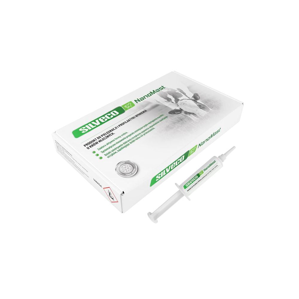 Silveco Nanomast Produkt Do Pielęgnacji Wymienia U Krów Mlecznych 10 ml