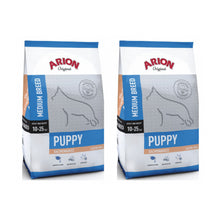 Pakiet Arion Original Salmon & Rice Medium Puppy Łosoś & Ryż Karma Dla Szczeniąt Średnich Ras 2 x 3 kg