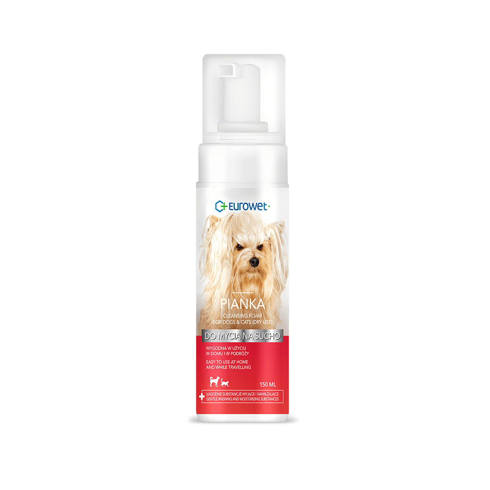Eurowet Szampon Suchy Piankowy 150 ml