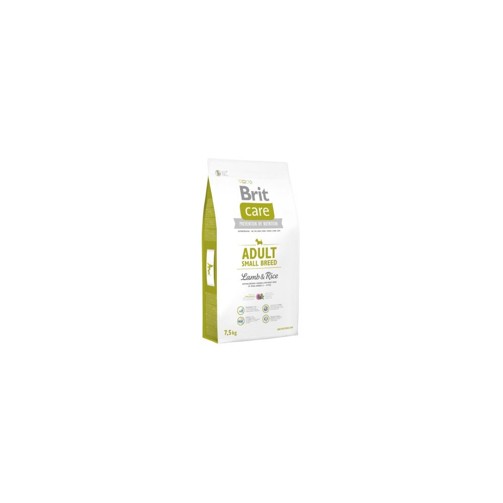 Brit Care Lamb & Rice Jagnięcina Adult Small Breed Karma Dla Dorosłych Psów Małych Ras 7,5 kg