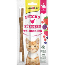 GIMCAT Superfood Duo Sticks Kabanosy kurczak i jagody 3 szt.