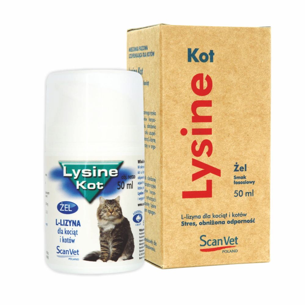 Scanvet Lysine Dla Kota  50 ml