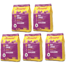 Pakiet Josera Mini Junior Kaczka Łosoś Szczenięta Małe Rasy 5 x 900 g