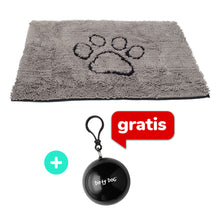 Pakiet Dirty Dog Mata Absorbująca Brud i Wodę Szara 89 x 66 cm + Peleryna Gratis!