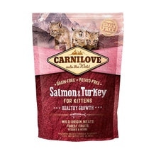Brit Carnilove Kittens Healthy Growth Salmon & Turkey Łosoś & Indyk Karma Dla Kociąt 0,4 kg