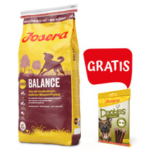 Pakiet Josera Balance Niskotłuszczowa Niskobiałkowa Senior 15 kg + Josera Denties Przysmak z Indykiem 180 g GRATIS!