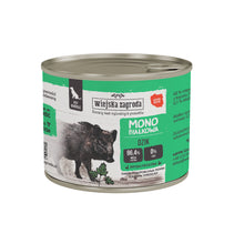 Wiejska Zagroda Monoproteinowa Mokra Karma Dla Dorosłych Psów Dzik 200 g