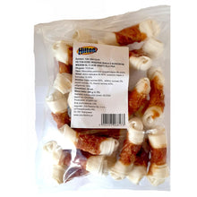 HILTON kość wiązana biała z suszonym mięsem 20szt