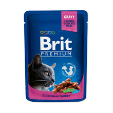 Brit Premium Chicken & Turkey Kurczak Indyk Karma Dla Kota 100 g