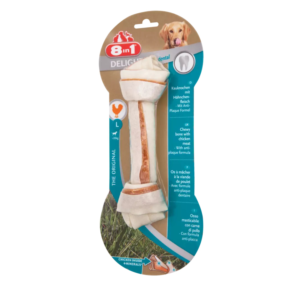8in1 Delights Pro Dental Kość Do Żucia Rozmiar L