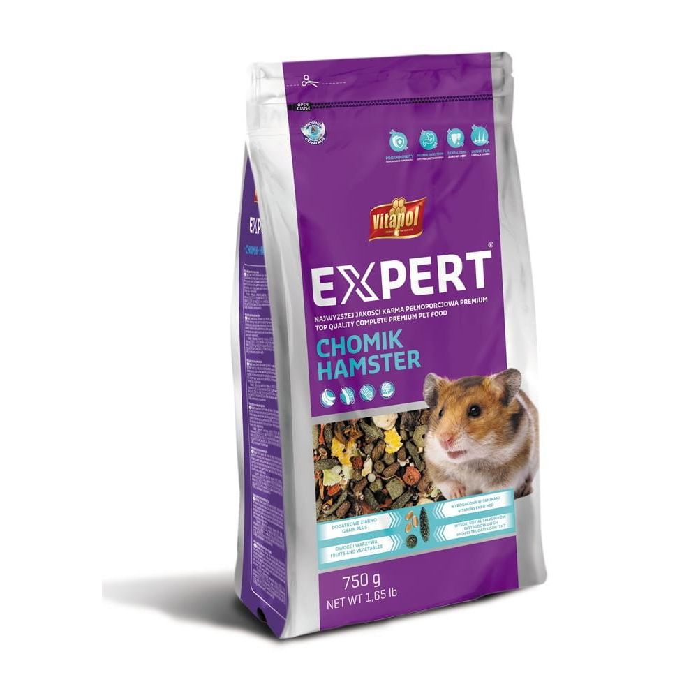 Vitapol Expert Karma Pełnoporcjowa Dla Chomika 750g