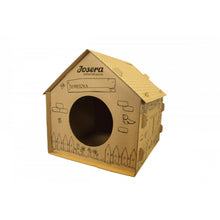 JOSERA Domek tekturowy dla kota + pisaki