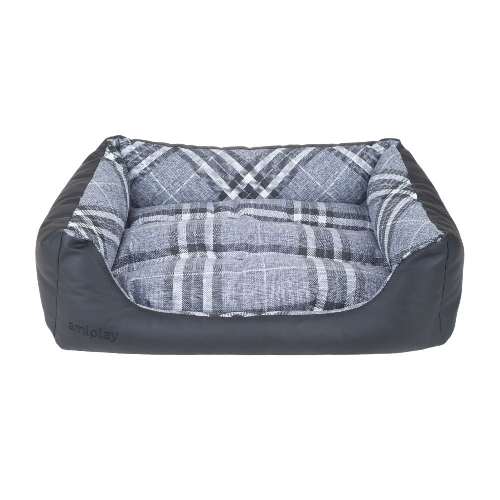 Amiplay Legowisko Sofa Zipclean 4 in 1 Kent Dla Psa Rozmiar XS Czarne