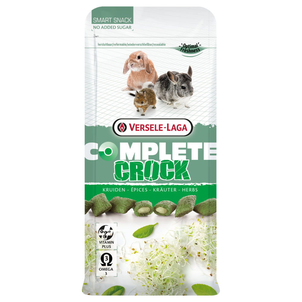 Versele Laga Complete Crock Herbs Ciasteczka z Nadzieniem Ziołowym Dla Gryzoni i Królików 50 g