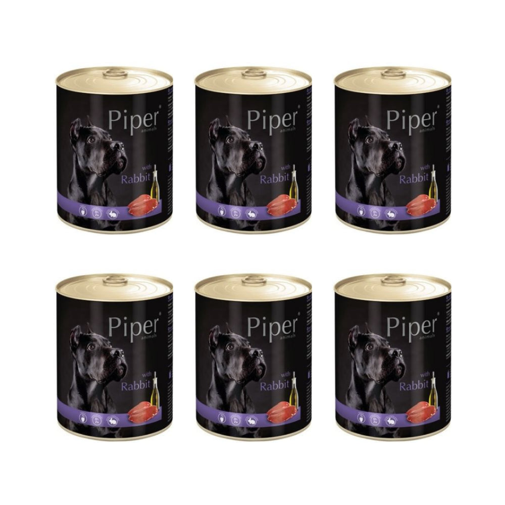 Pakiet Dolina Noteci Piper z Królikiem 6 x 800 g