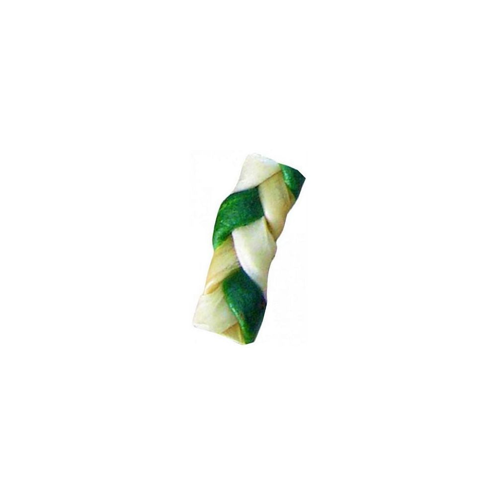 Dibaq Rawhide Warkocz Mały Zielony 6 cm 40 szt