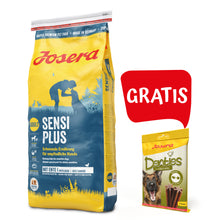 Pakiet Josera SensiPlus Wrażliwy Żołądek Kaczka 15 kg + Josera Denties Przysmak z Indykiem 180 g GRATIS!