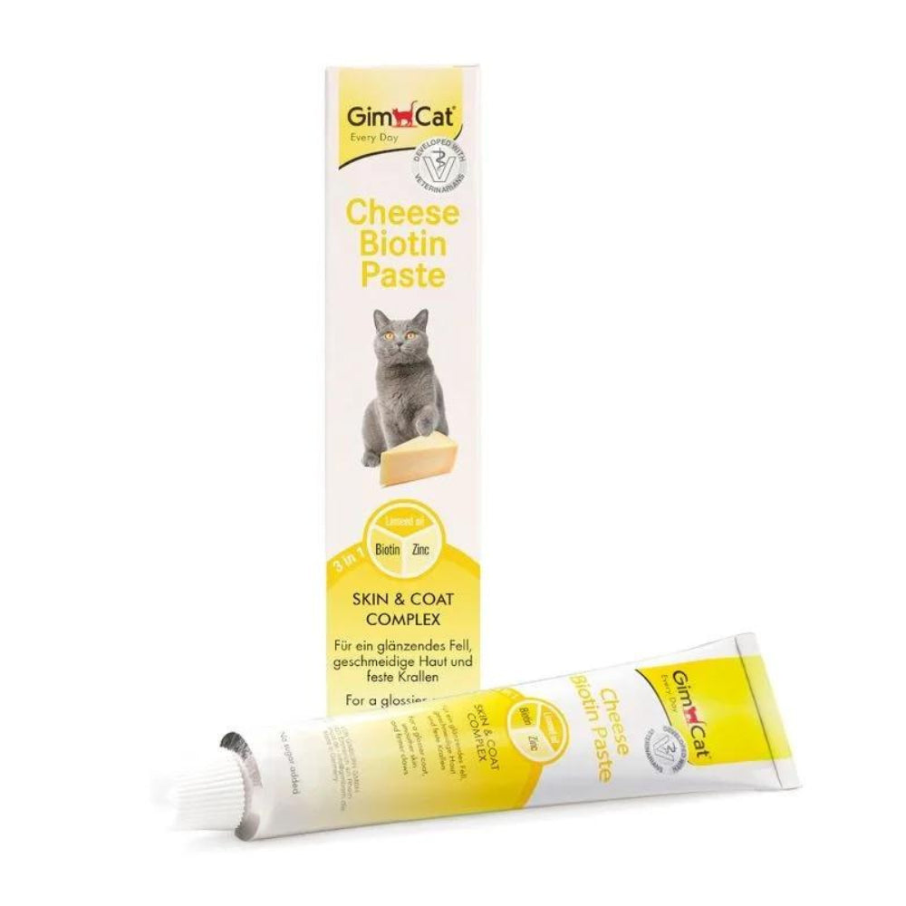 GimCat Pasta Serowa z Biotyną 200g