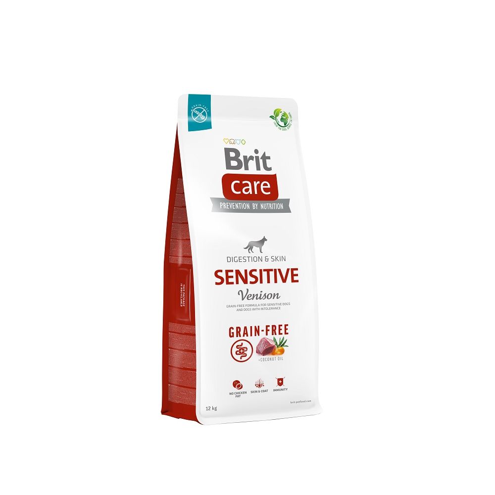 Brit Care Dog Grain-Free Sensitive Venison Karma Dla Psów Wszystkich Ras z Dziczyzną 12 kg