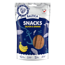 BALTICA Snacks przysmaki z łososia i bananów 80g