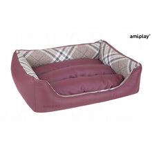 Amiplay Sofa  Zipclean 4 w 1 Kent Bordowa Rozmiar XS