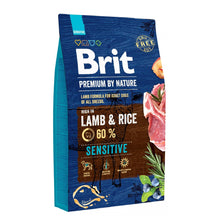 Brit Premium By Nature Sensitive Lamb & Rice Jagnięcina & Ryż Karma Dla Dorosłych Psów 8 kg