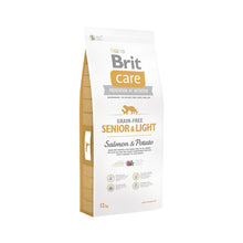 Brit Care Grain-Free Senior & Light Salmon & Potato Łosoś & Ziemniak Bezzbożowa Karma Dla Starszych Psów 12 kg