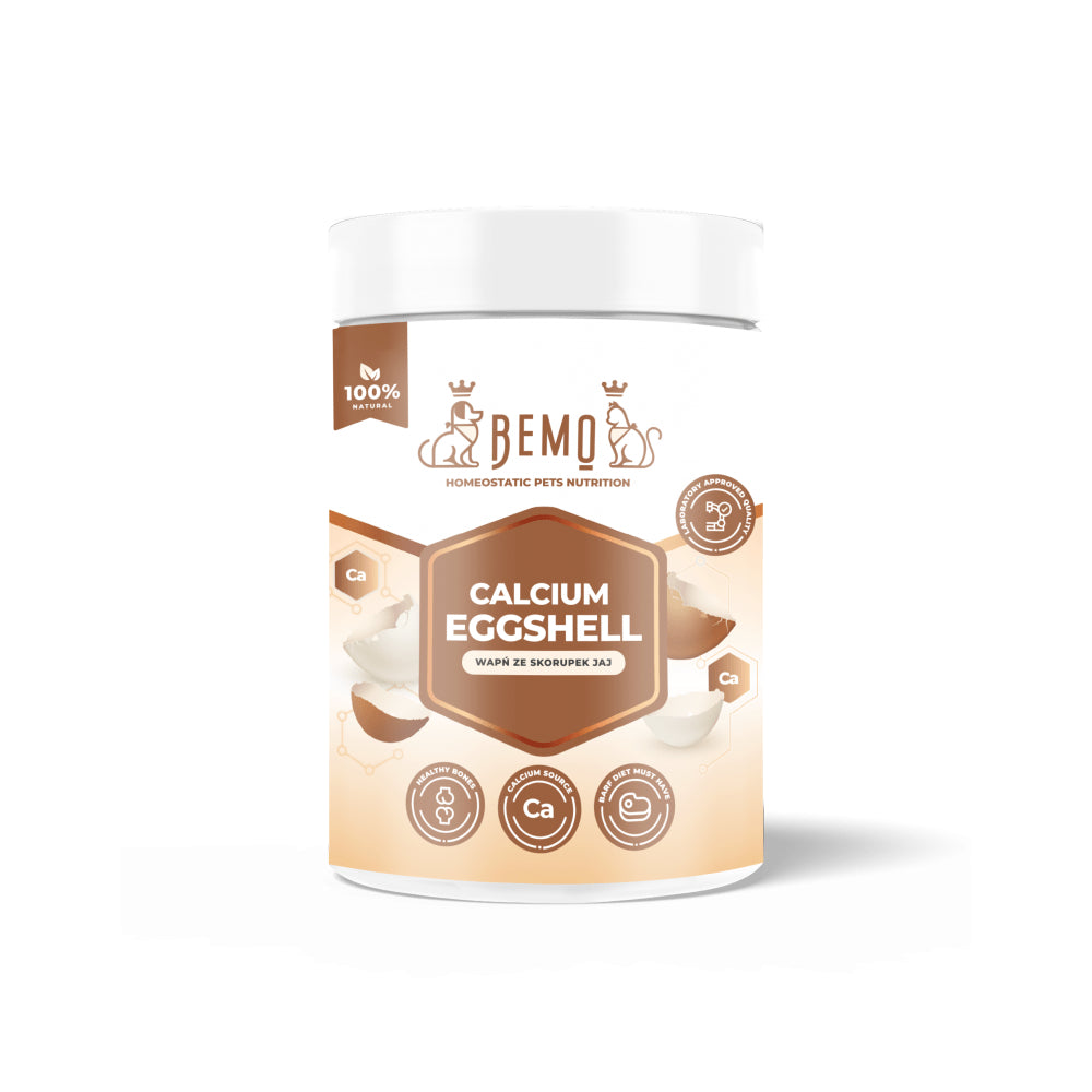 BEMO Calcium Egg Shell 350g wapń ze skorupek jaj dla psa i kota