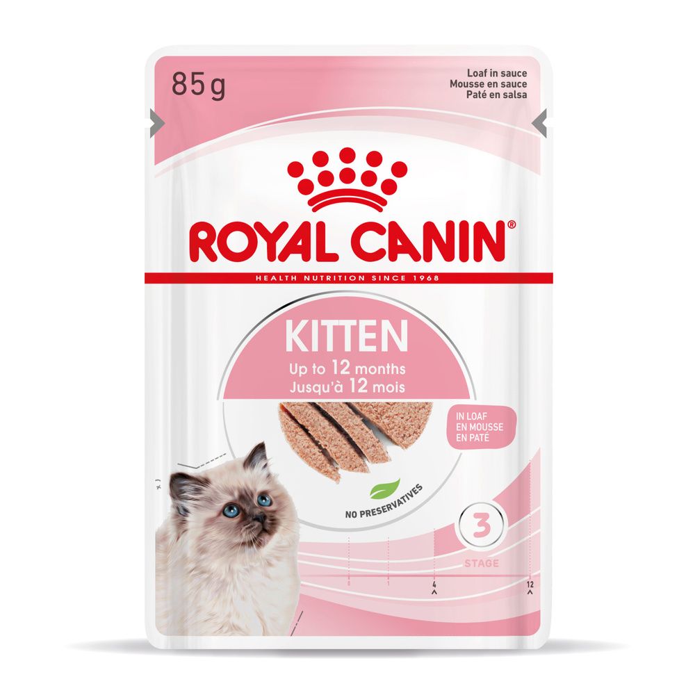ROYAL CANIN Kitten pasztet 85g karma mokra - pasztet dla kociąt do 12 miesiąca życia