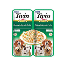 INABA DOG Twin kurczak warzywa 2x40g