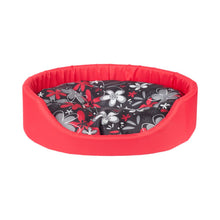 AmiPlay Legowisko Owalne Fun Czerwone Rozmiar S