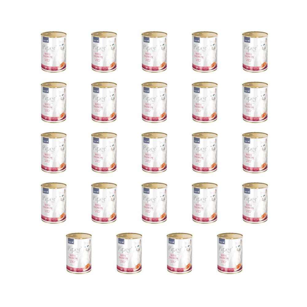 Pakiet Dolina Noteci Piper z Łososiem Kot 24 x 400 g