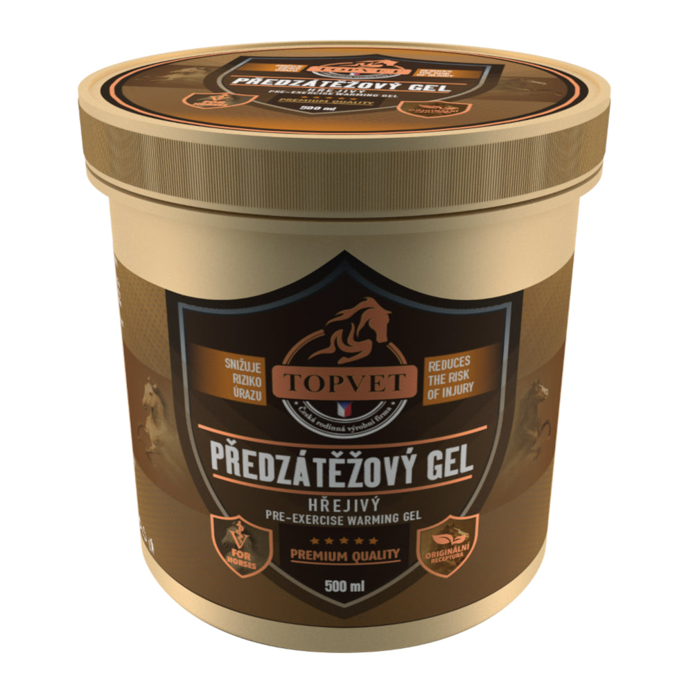 Topvet Żel Rozgrzewający Przed Treningiem Dla Koni 500 ml