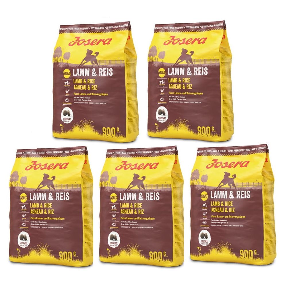 Pakiet Josera Lamb & Rice Jagnięcina Emotion 5 x 900 g