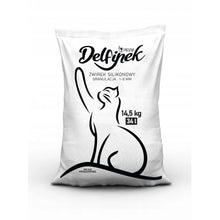 Delfin Żwirek Silikonowy Delfinek 1-8 mm 14.5 kg 34 l