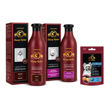 Pakiet Champ - Richer Szampon dla Psów Rasy Shih Tzu  i Odżywka Proteinowa Regeneracja 2 x 250 ml + Smakołyk Champ - Richer GRATIS!
