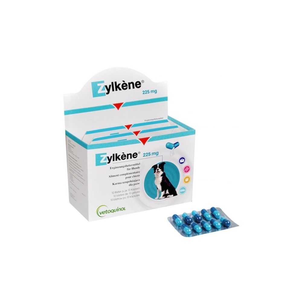 Vetoquinol Zylkene 225 Mg Dla Psów 100 tabletek