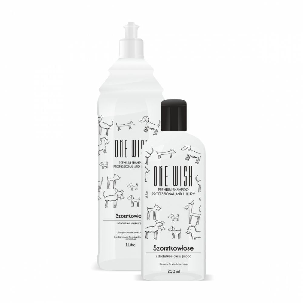 ONE WISH Szampon dla Psów Szorstkowłosych 250 ML